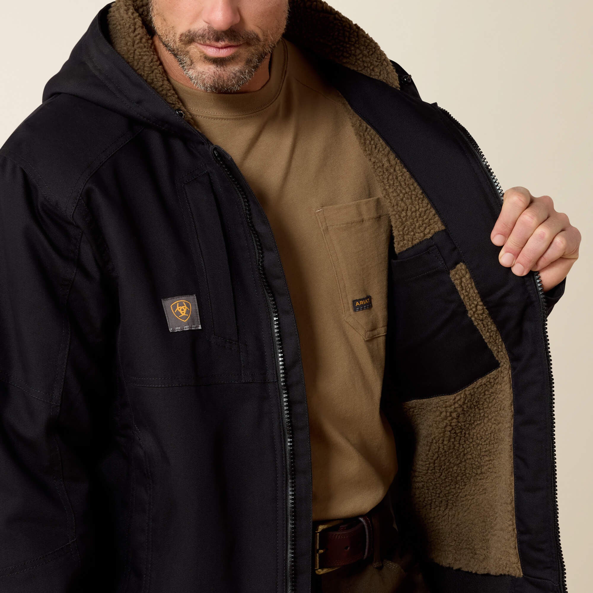 Rebar DuraCanvas Jacket Men - BLACK