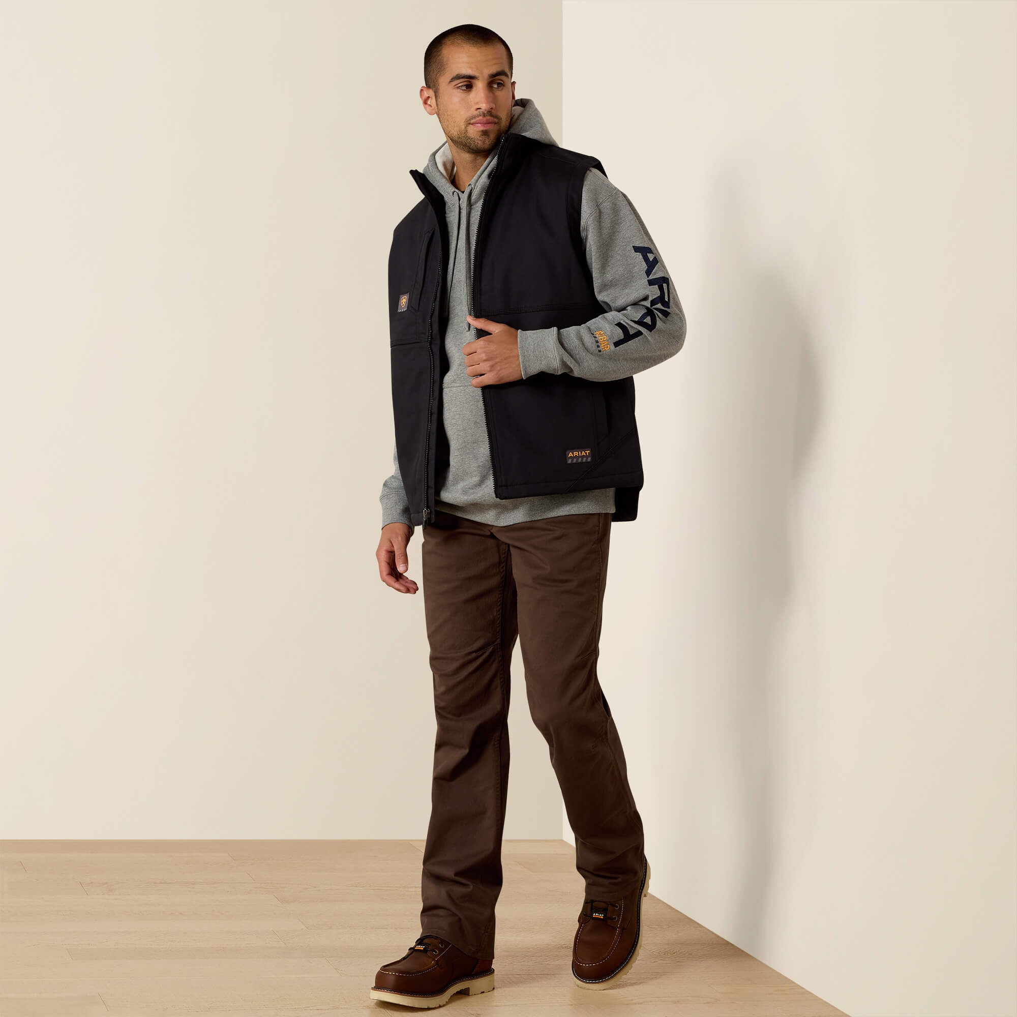 Rebar DuraCanvas Vest Men - BLACK
