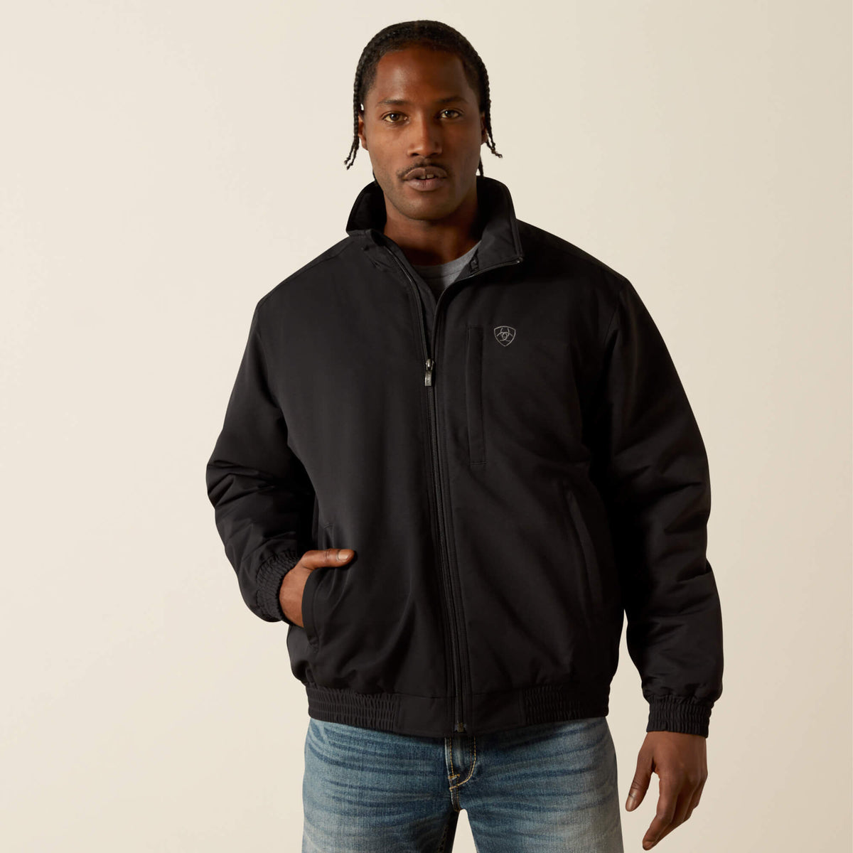 Field Insulated Jacket Men - BLACK