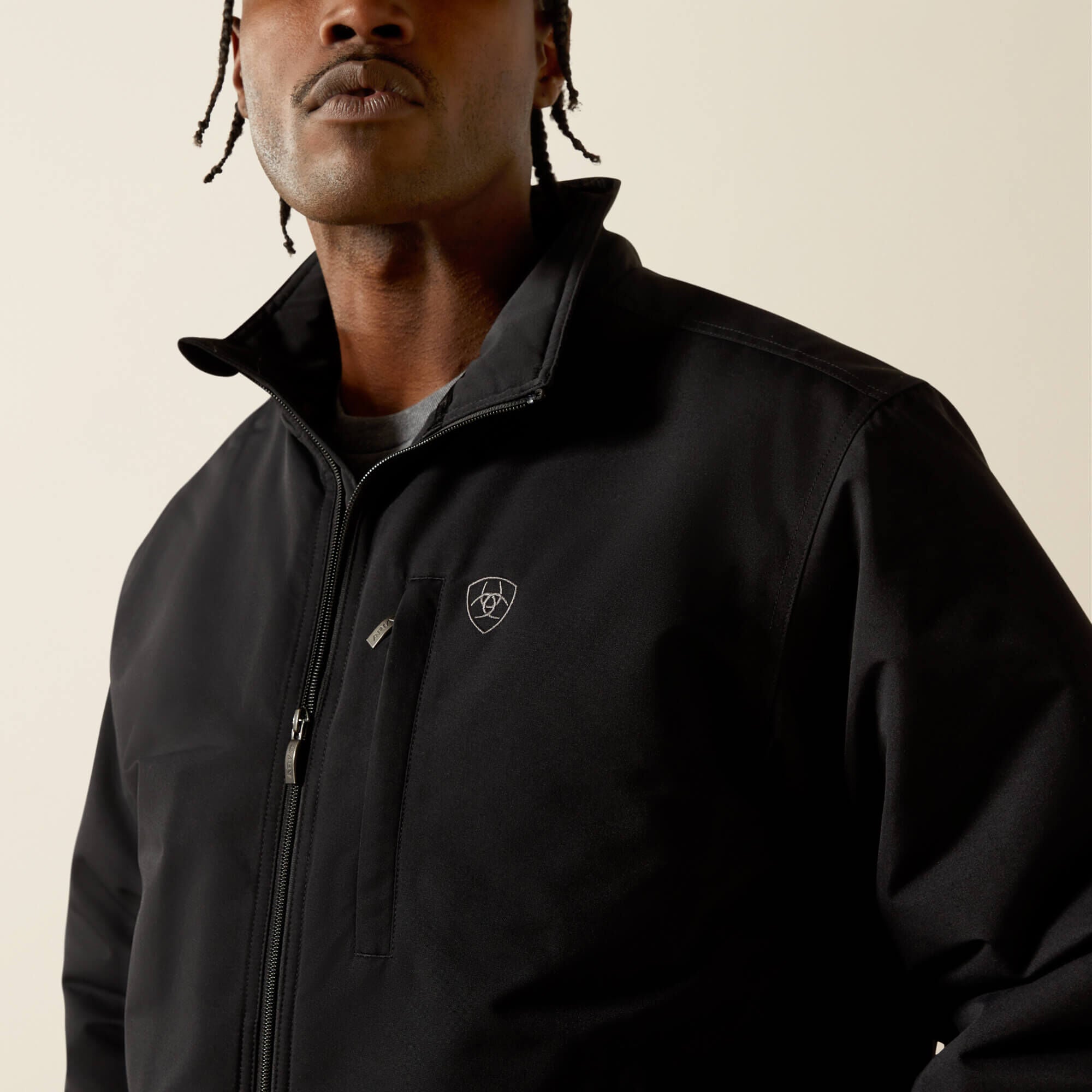 Field Insulated Jacket Men - BLACK