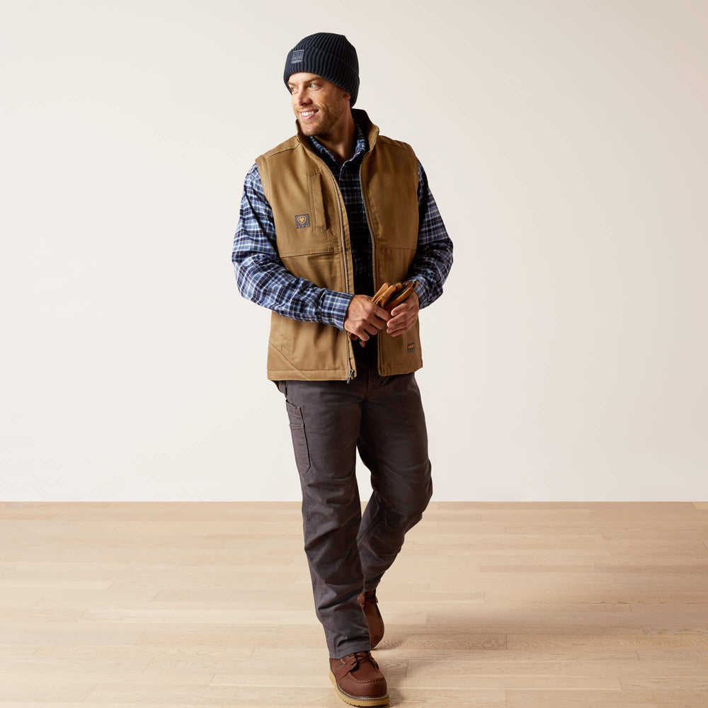 Rebar DuraCanvas Vest Men - FIELD KHAKI