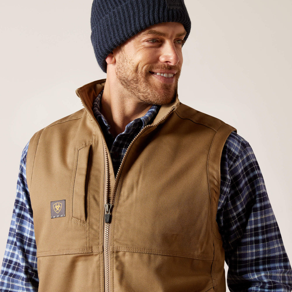Rebar DuraCanvas Vest Men - FIELD KHAKI