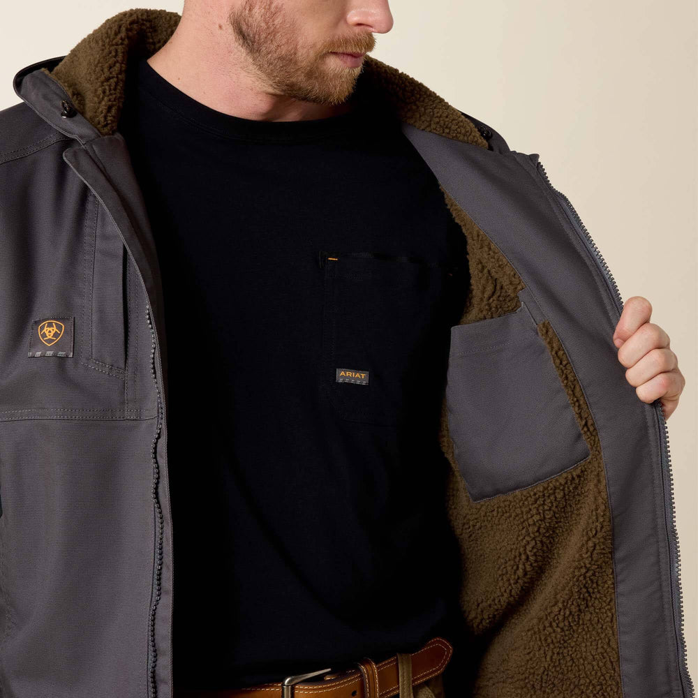 Rebar DuraCanvas Jacket Men - REBAR GREY