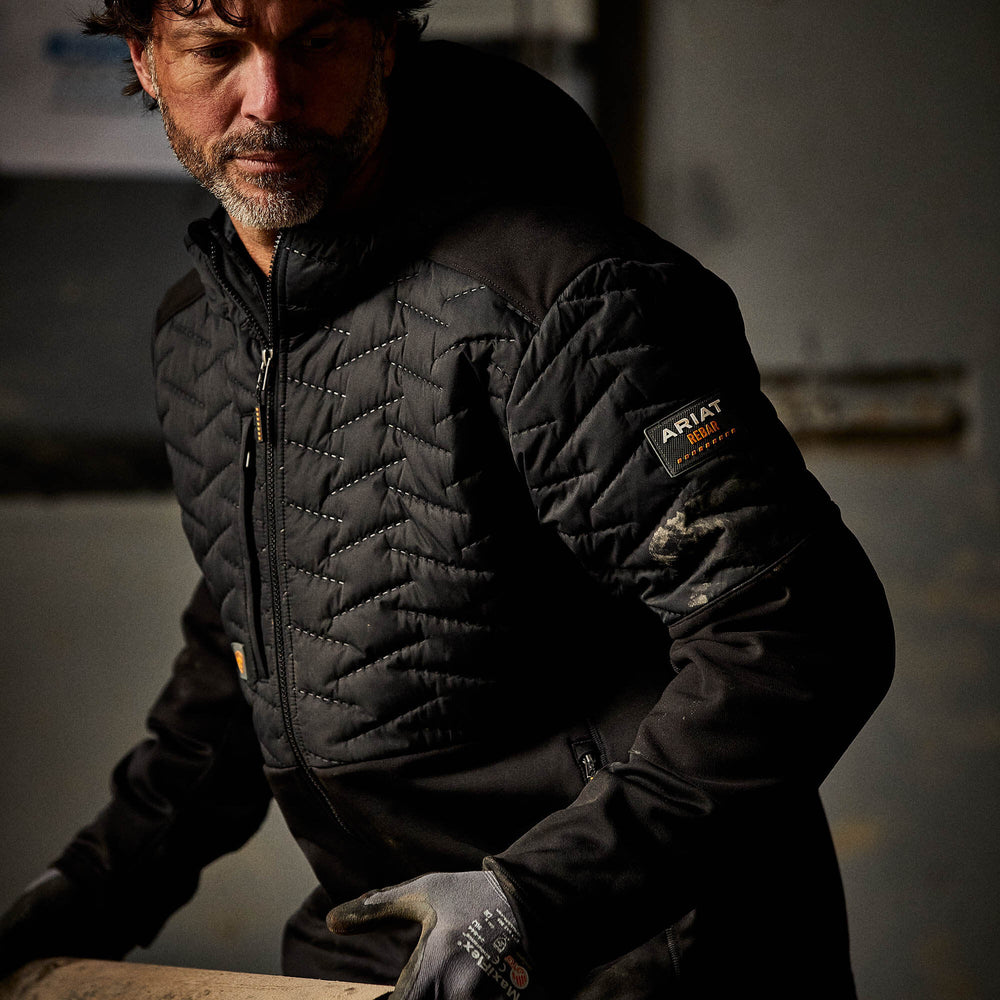 Rebar Cloud 9 Insulated Jacket Men - BLACK