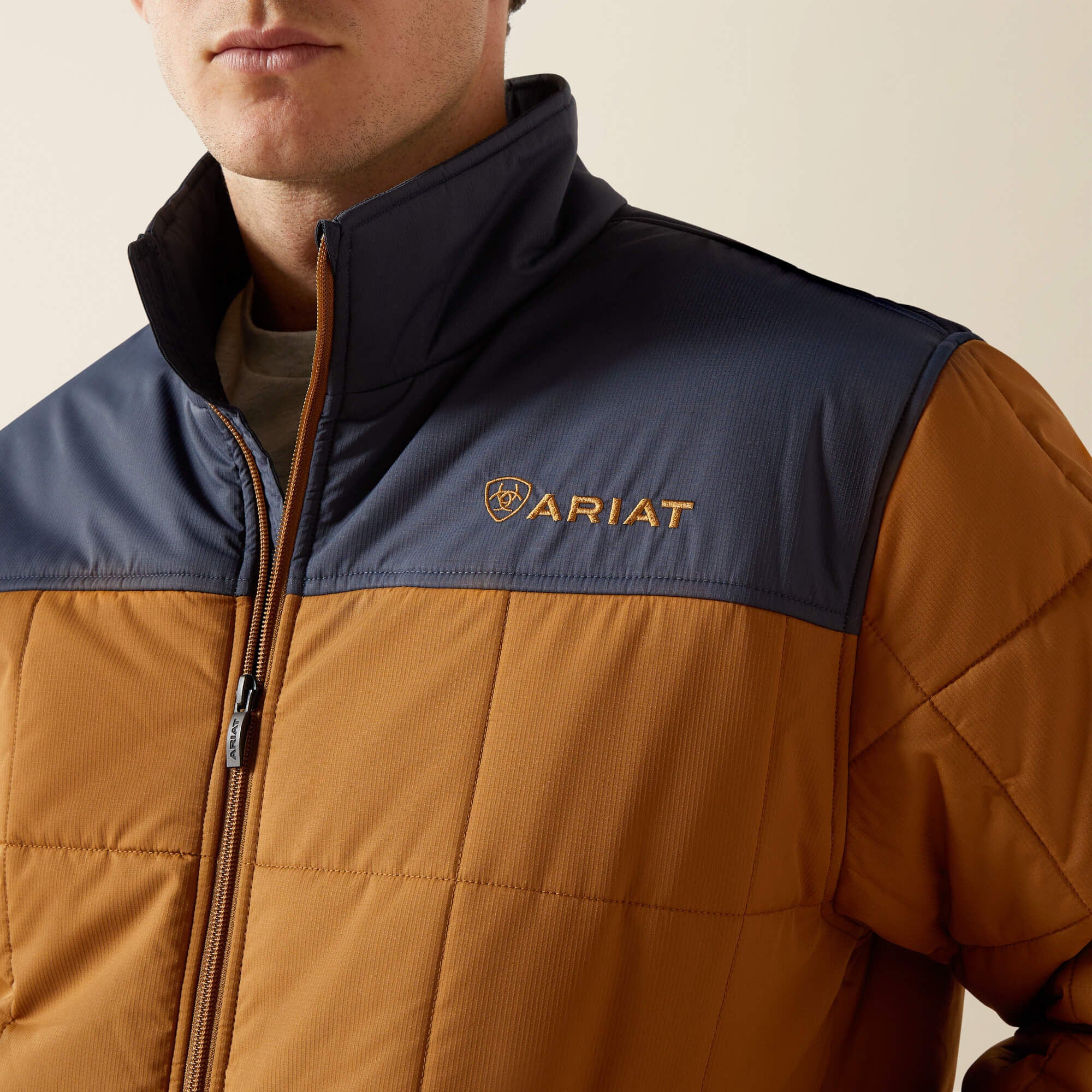 Crius Insulated Jacket Men - BLUE NIGHTS/ALMOND KHAKI