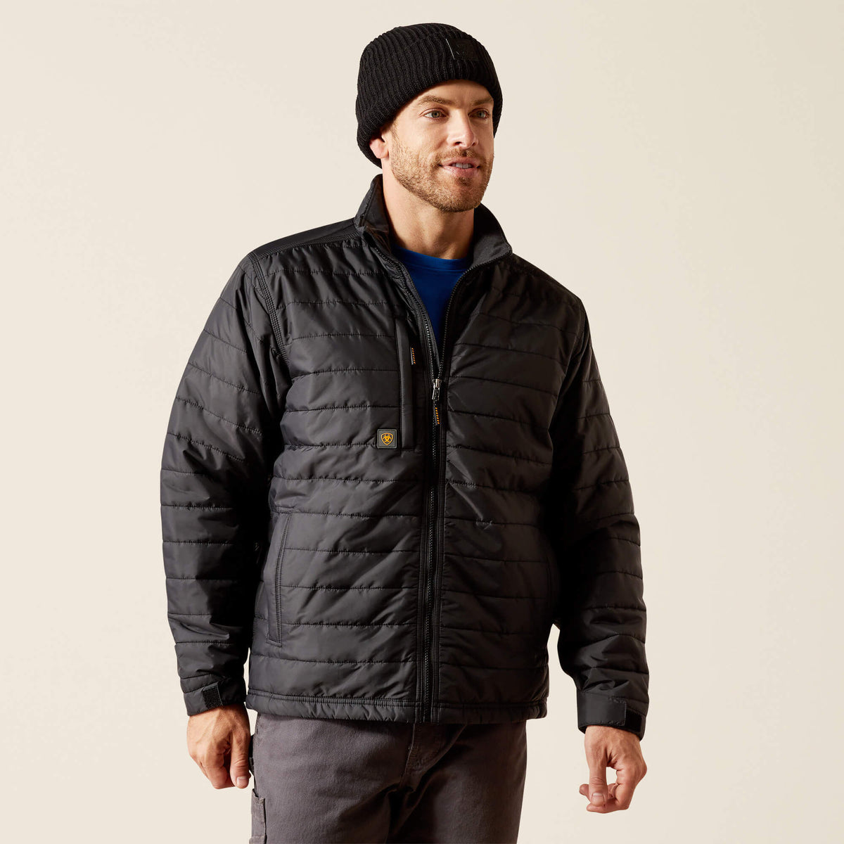 Rebar Cordura Ripstop Lightweight Insulated Jacket Men - BLACK