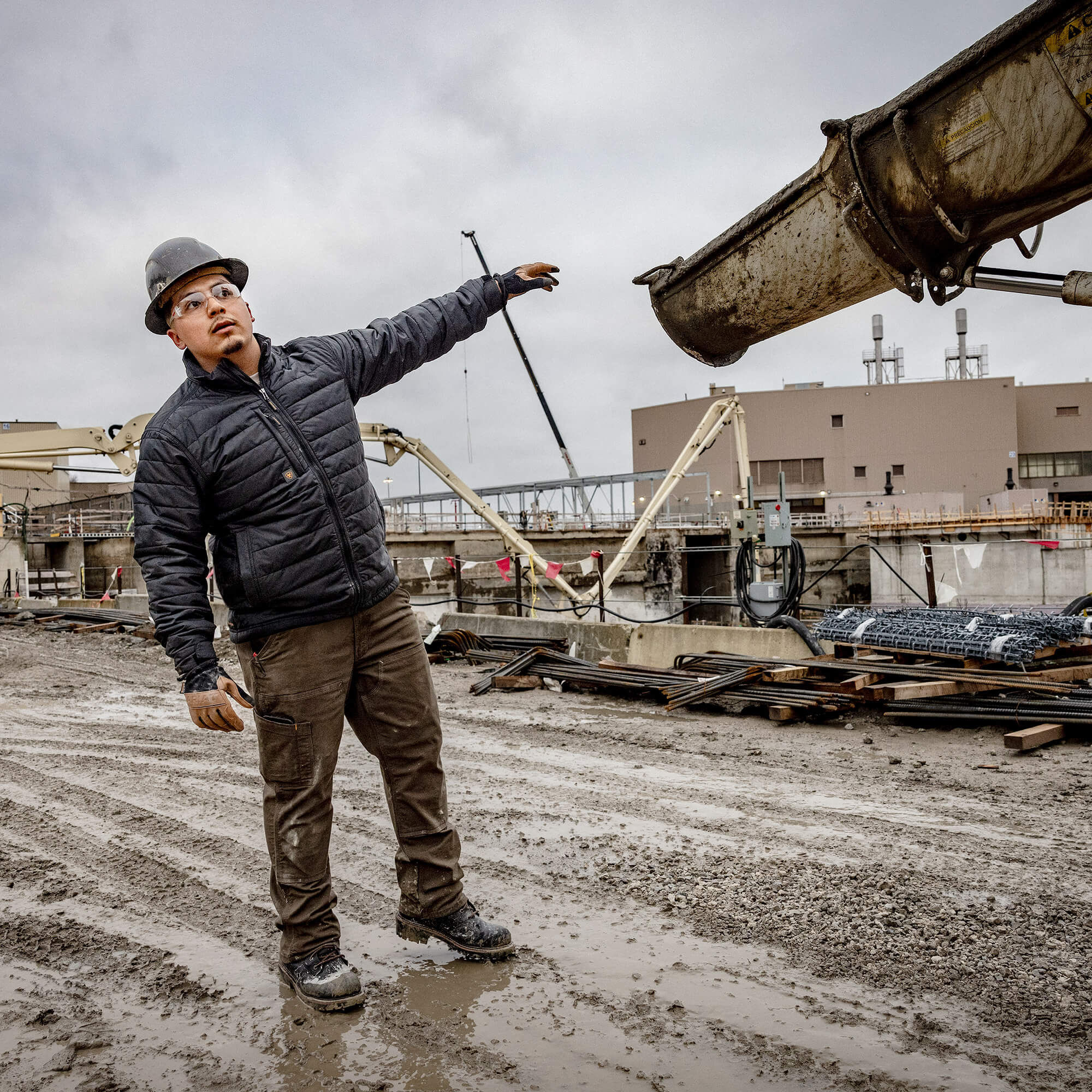 Rebar Cordura Ripstop Lightweight Insulated Jacket Men - BLACK
