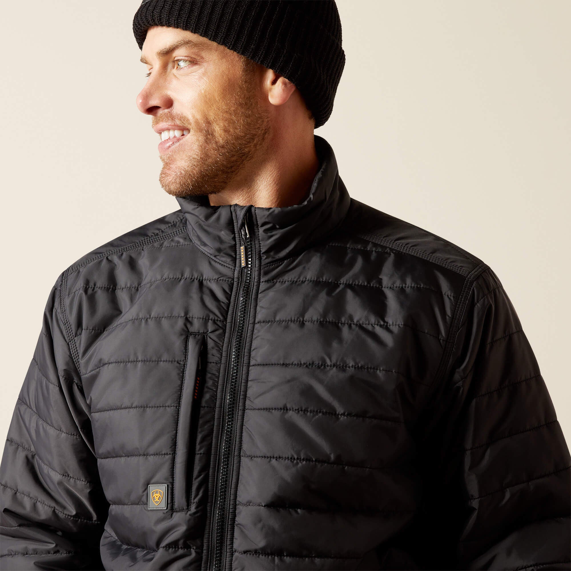 Rebar Cordura Ripstop Lightweight Insulated Jacket Men - BLACK