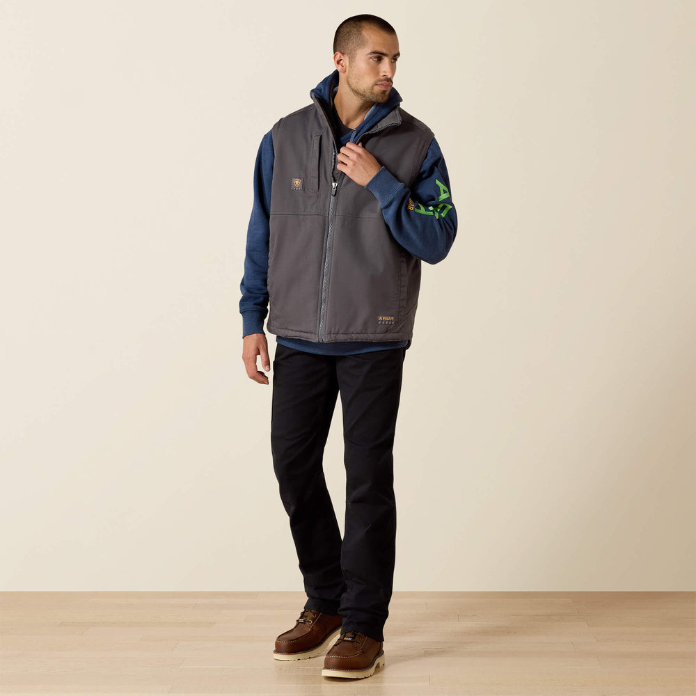 Rebar DuraCanvas Vest Men - REBAR GREY