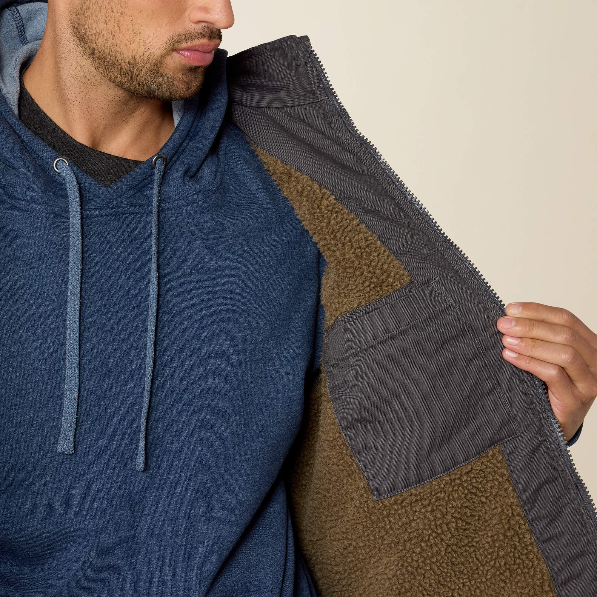 Rebar DuraCanvas Vest Men - REBAR GREY