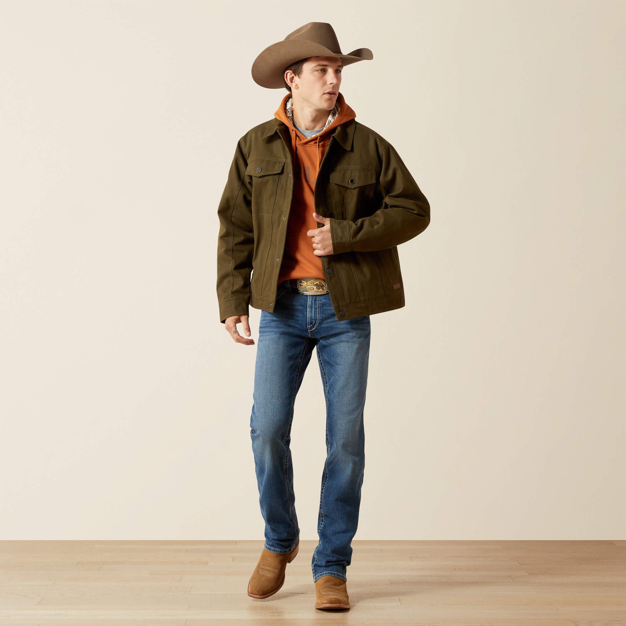Canvas Rancher Jacket Men - DESERT SAND