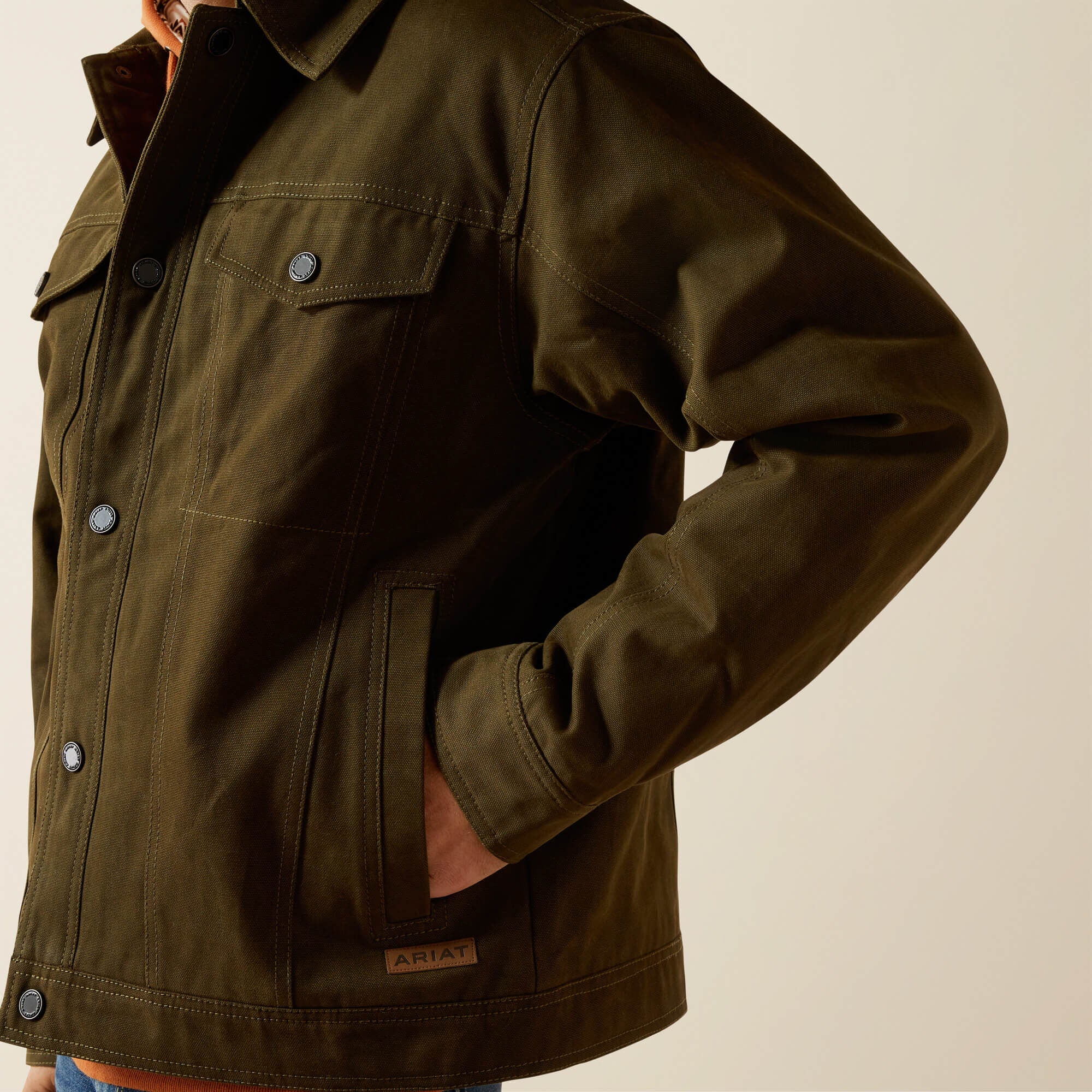 Canvas Rancher Jacket Men - DESERT SAND