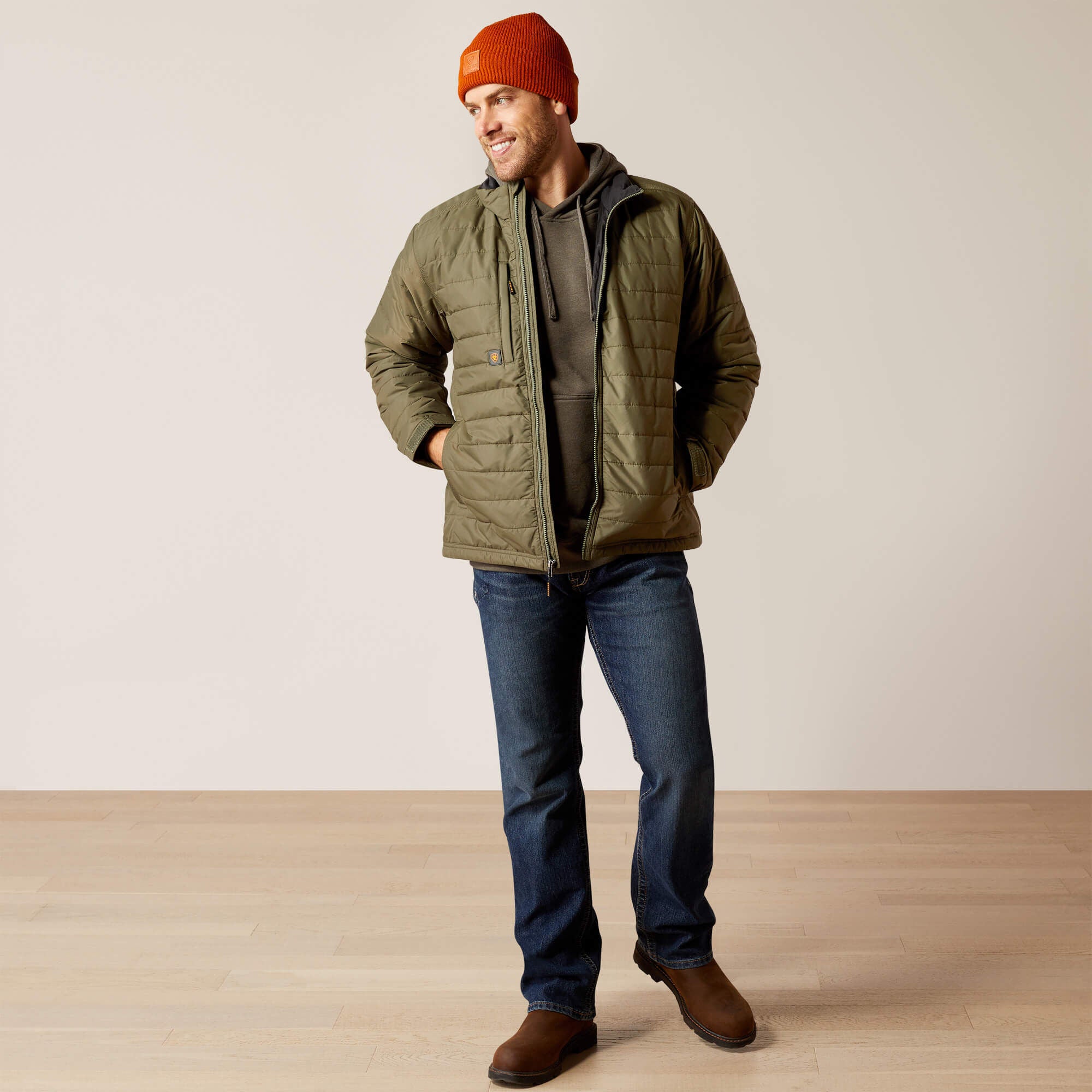 Rebar Cordura Ripstop Lightweight Insulated Jacket Men - BEETLE