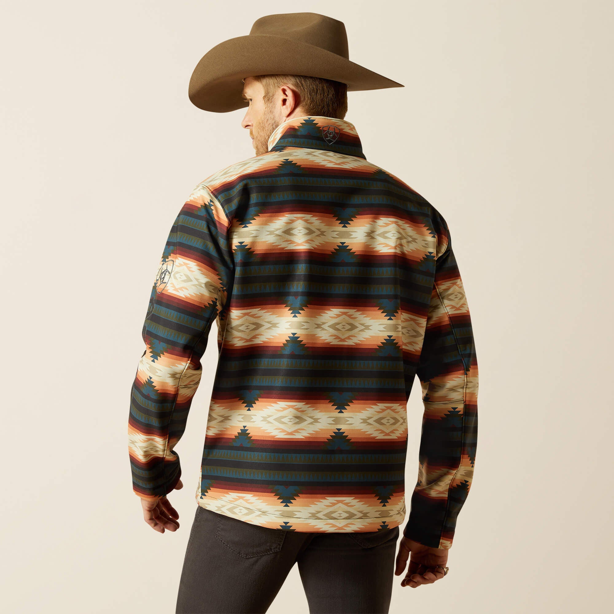 Logo Softshell Jacket Men - RED SOUTHWEST
