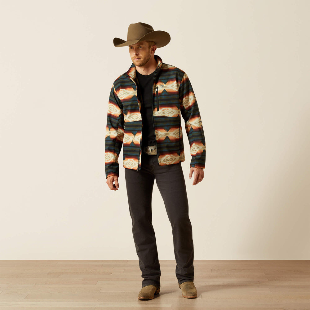 Logo Softshell Jacket Men - RED SOUTHWEST