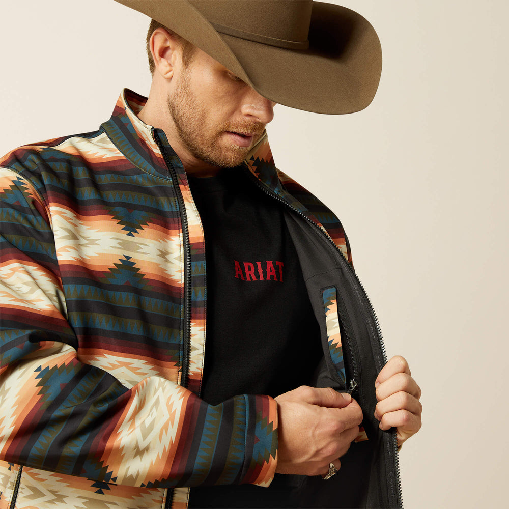 Logo Softshell Jacket Men - RED SOUTHWEST