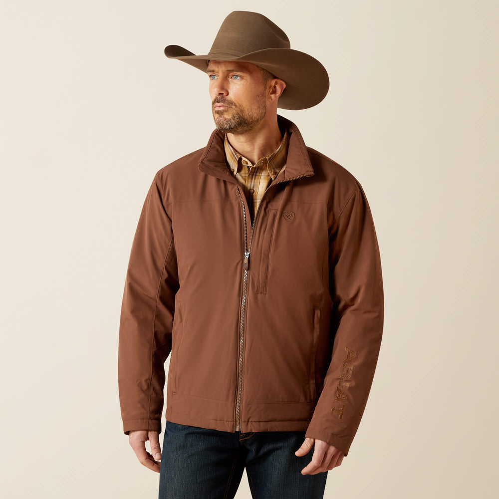 Pioneer Stretchshell Jacket Men - CARAFE BROWN