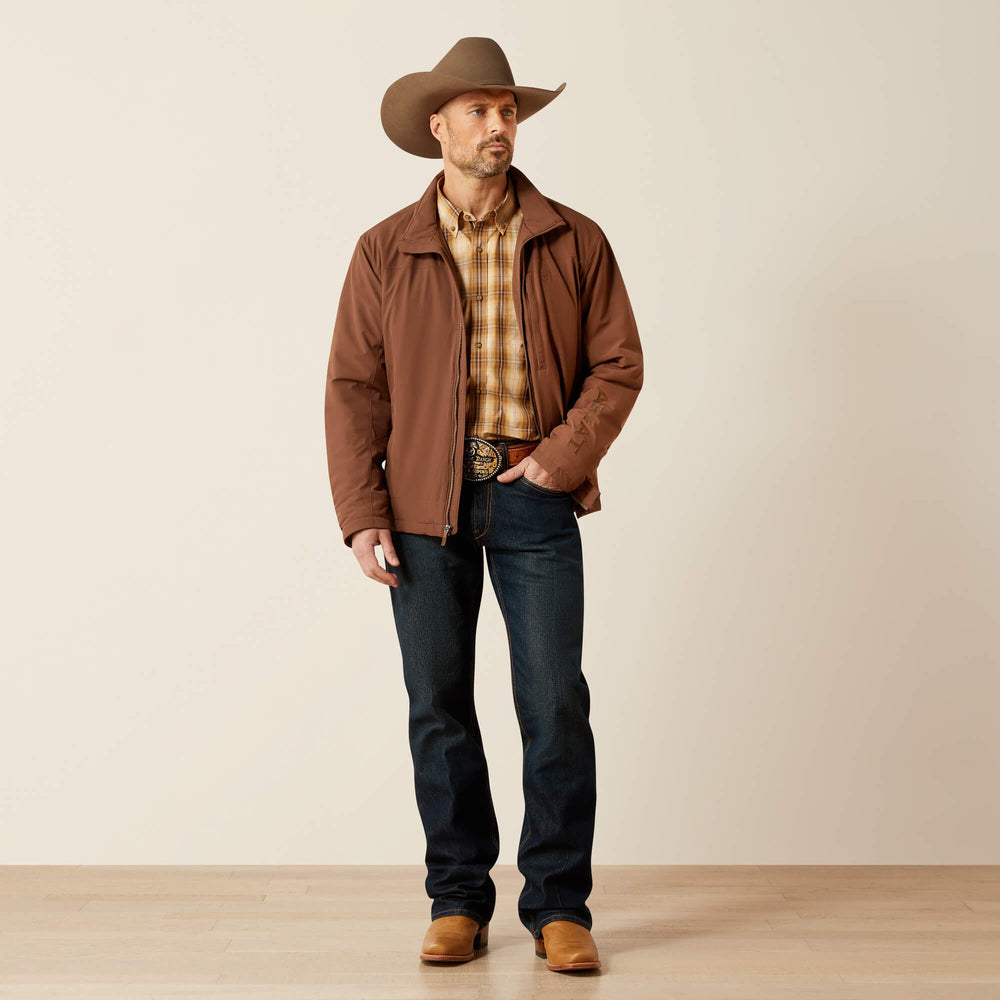 Pioneer Stretchshell Jacket Men - CARAFE BROWN
