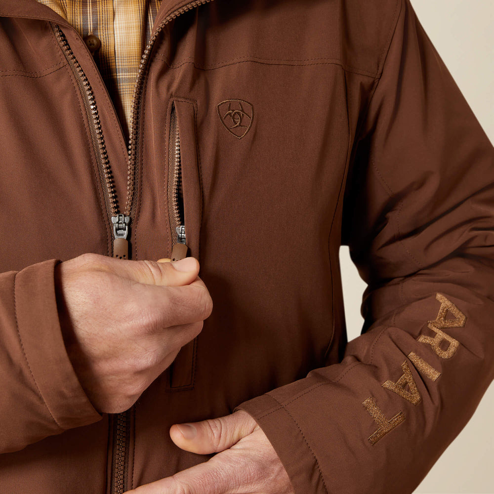 Pioneer Stretchshell Jacket Men - CARAFE BROWN