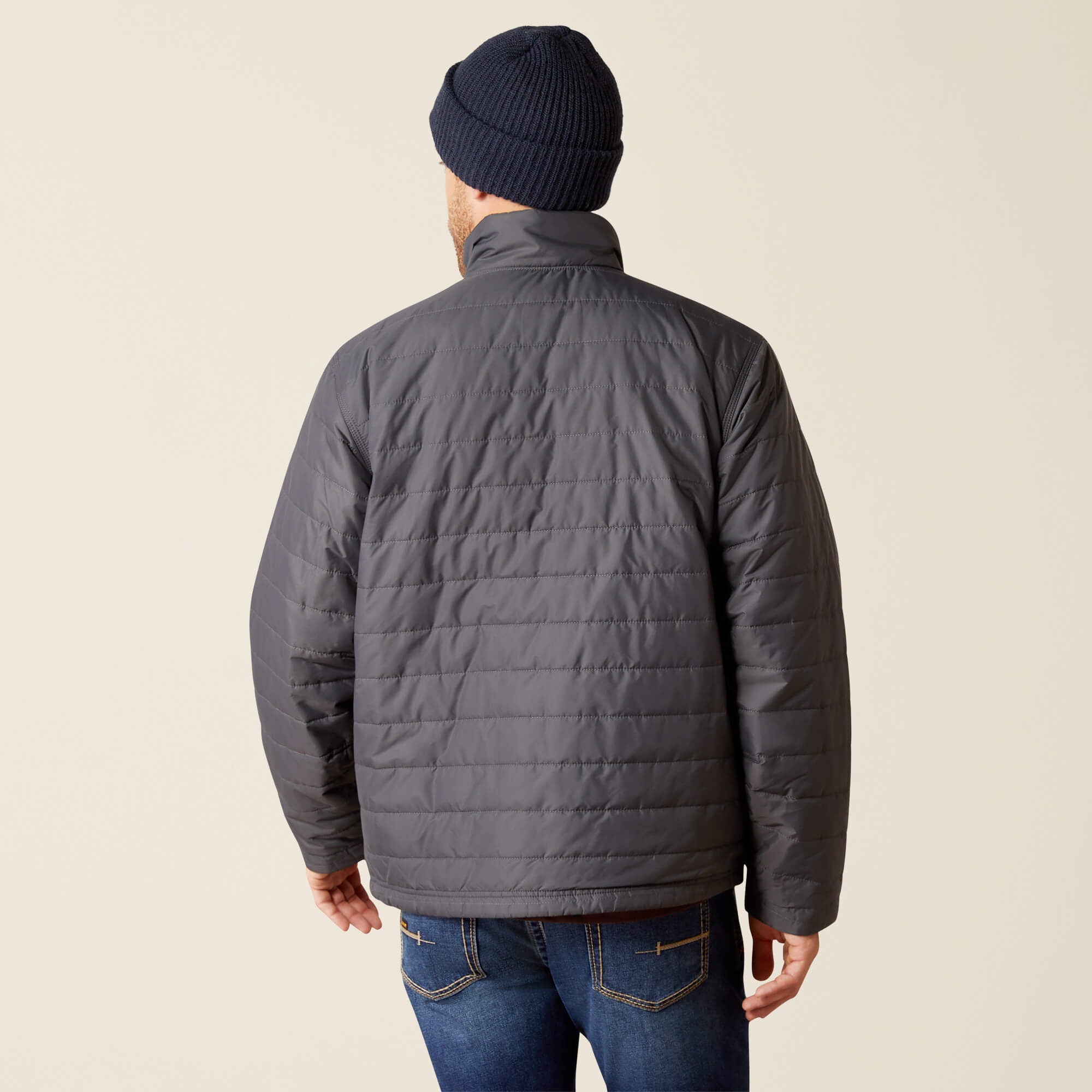 Rebar Cordura Ripstop Lightweight Insulated Jacket Men - REBAR GREY
