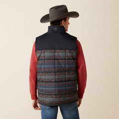 Crius Insulated Vest Men - SOUTHWESTERN/RUST
