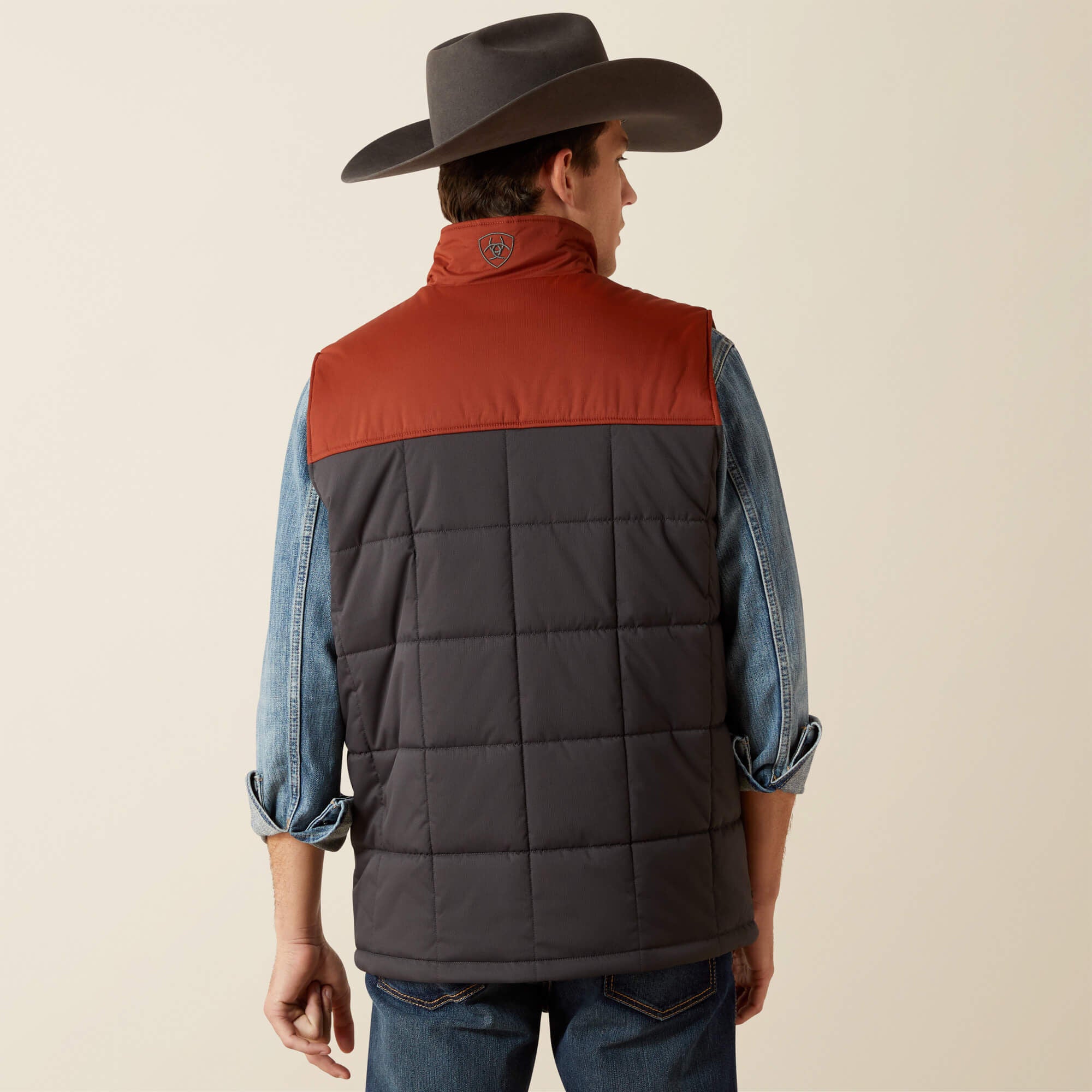 Crius Insulated Vest Men - SMOKED PAPRIKA/PHANTOM