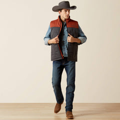 Crius Insulated Vest Men - SMOKED PAPRIKA/PHANTOM
