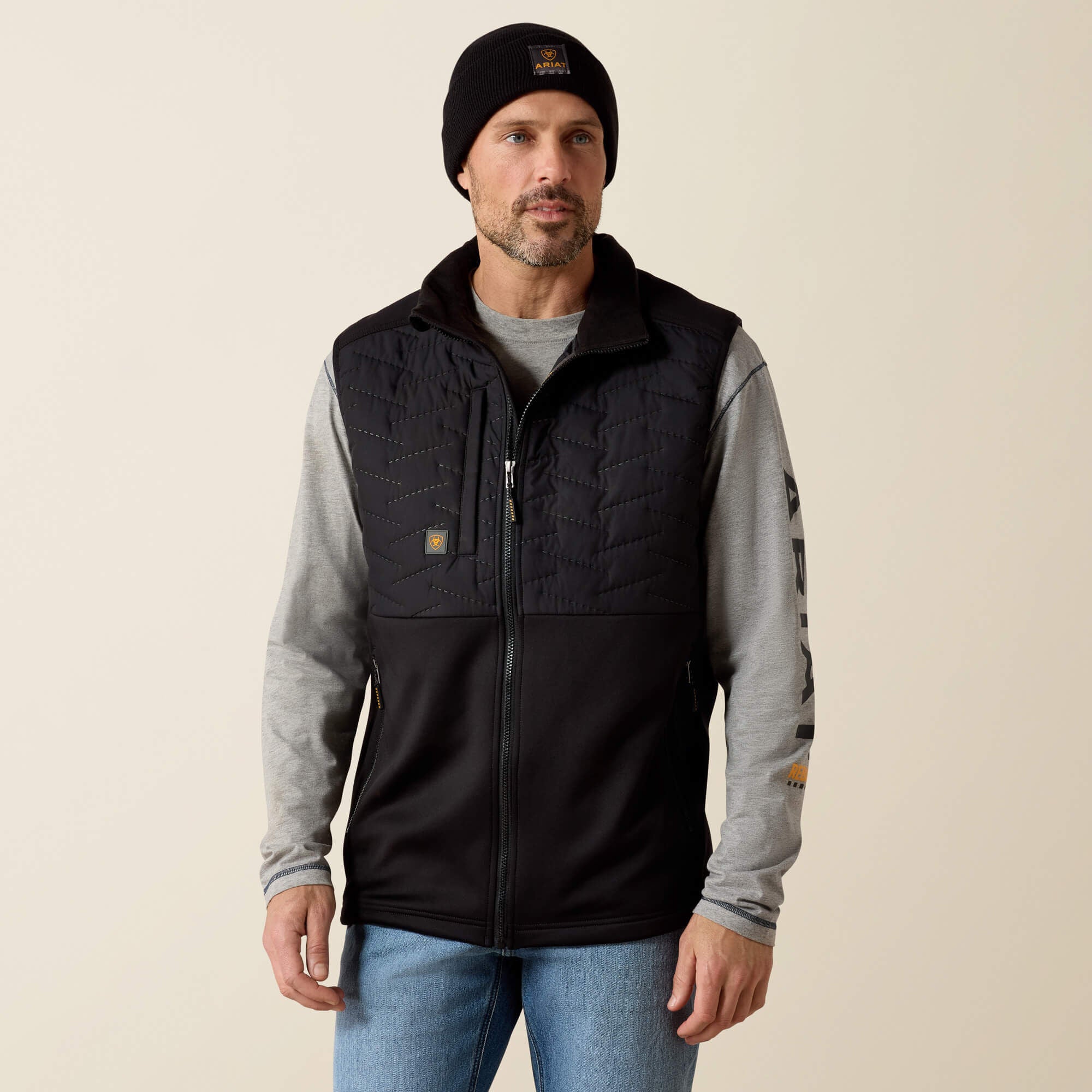 Rebar Cloud 9 Insulated Vest Men - BLACK