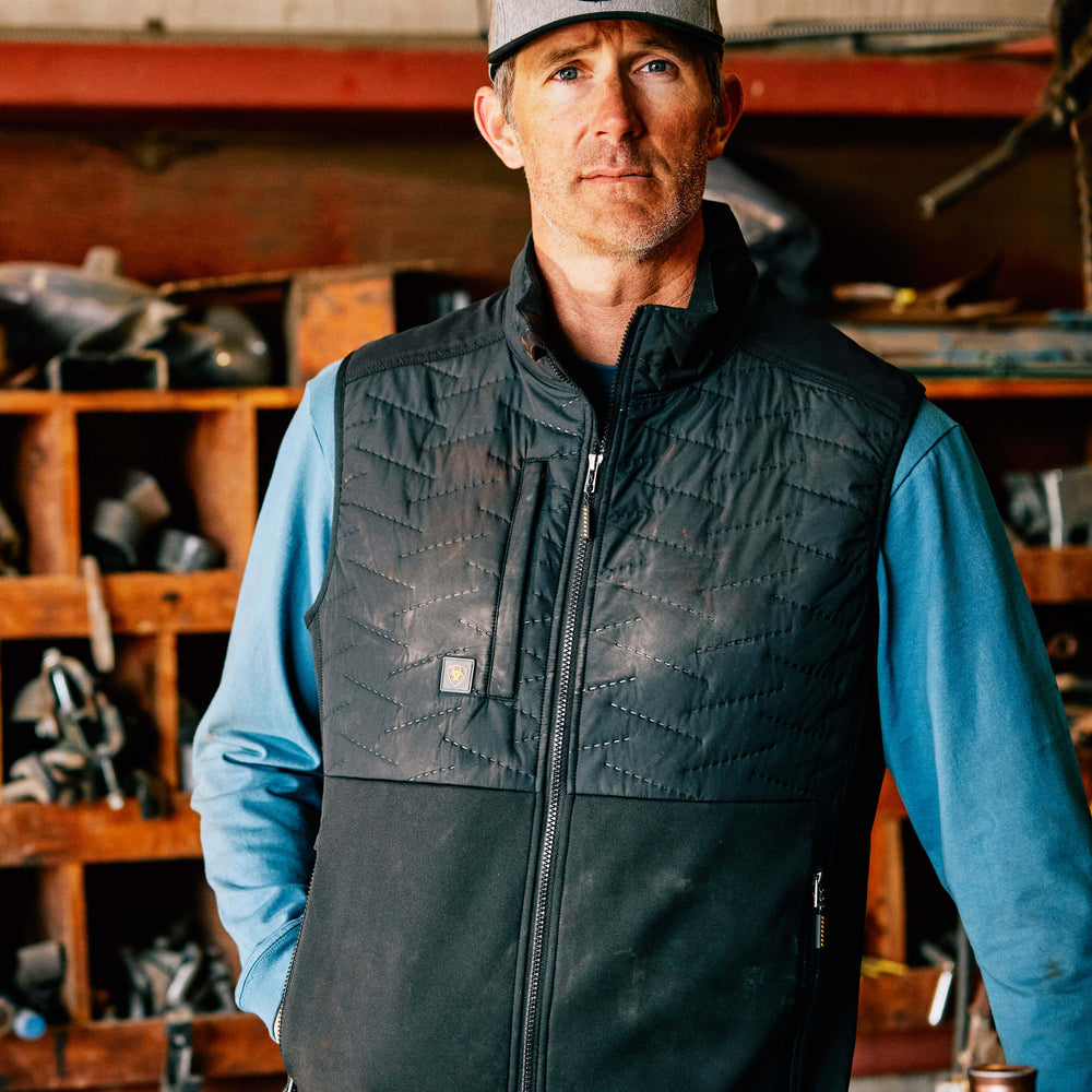 Rebar Cloud 9 Insulated Vest Men - BLACK