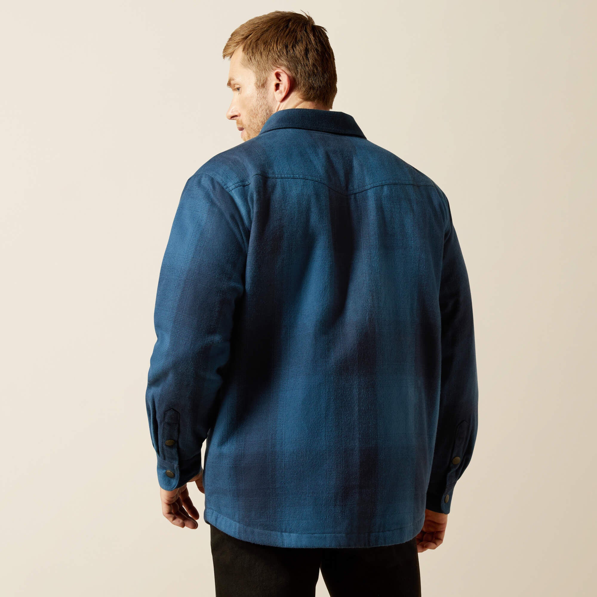 Retro Shirt Jacket Men - NAVY