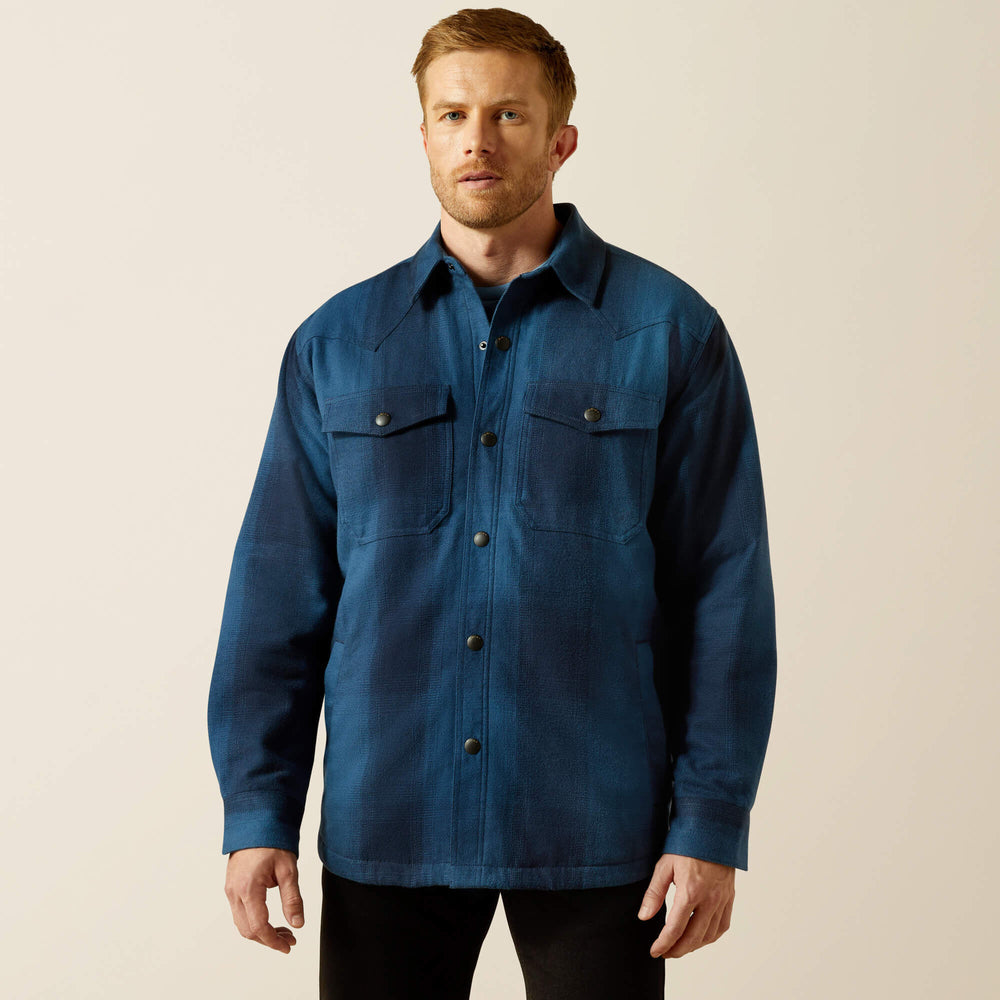 Retro Shirt Jacket Men - NAVY