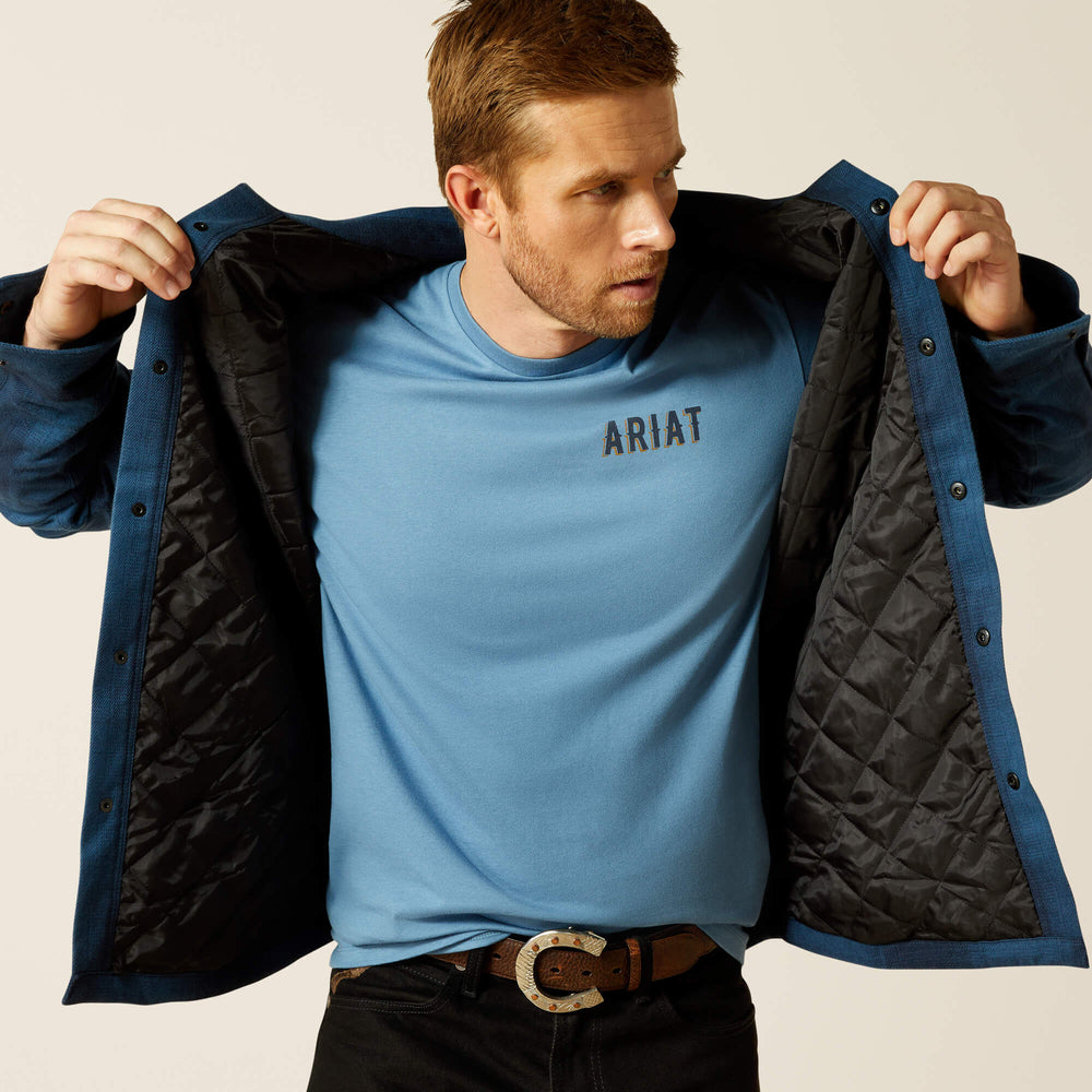 Retro Shirt Jacket Men - NAVY
