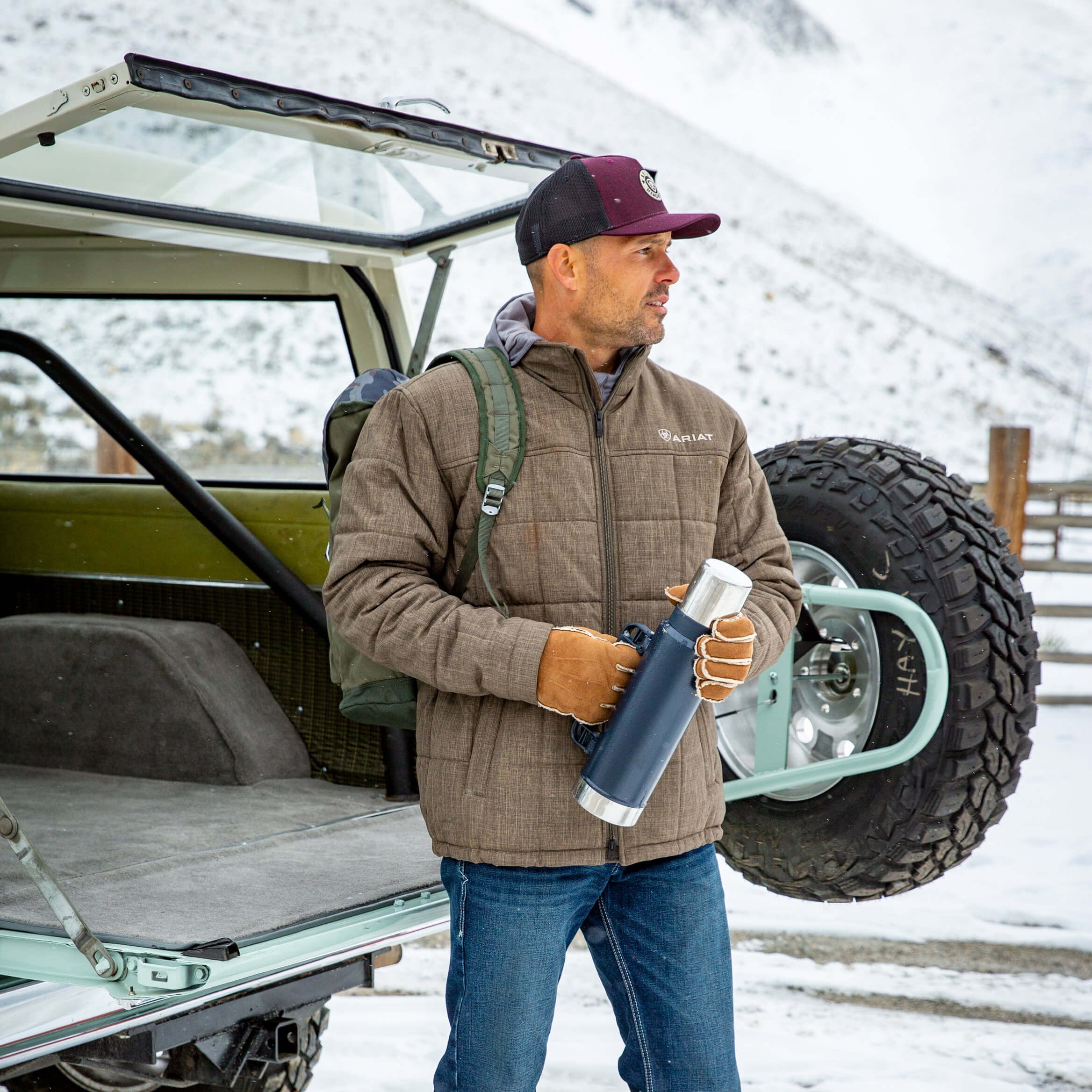 Crius Insulated Jacket Men - CROCODILE