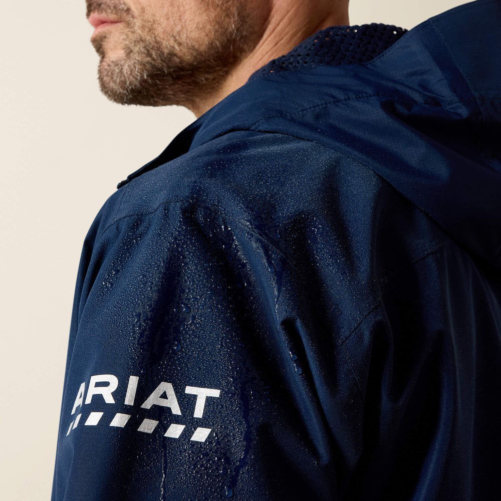 Rebar Stormshell Waterproof Jacket Men - NAVY