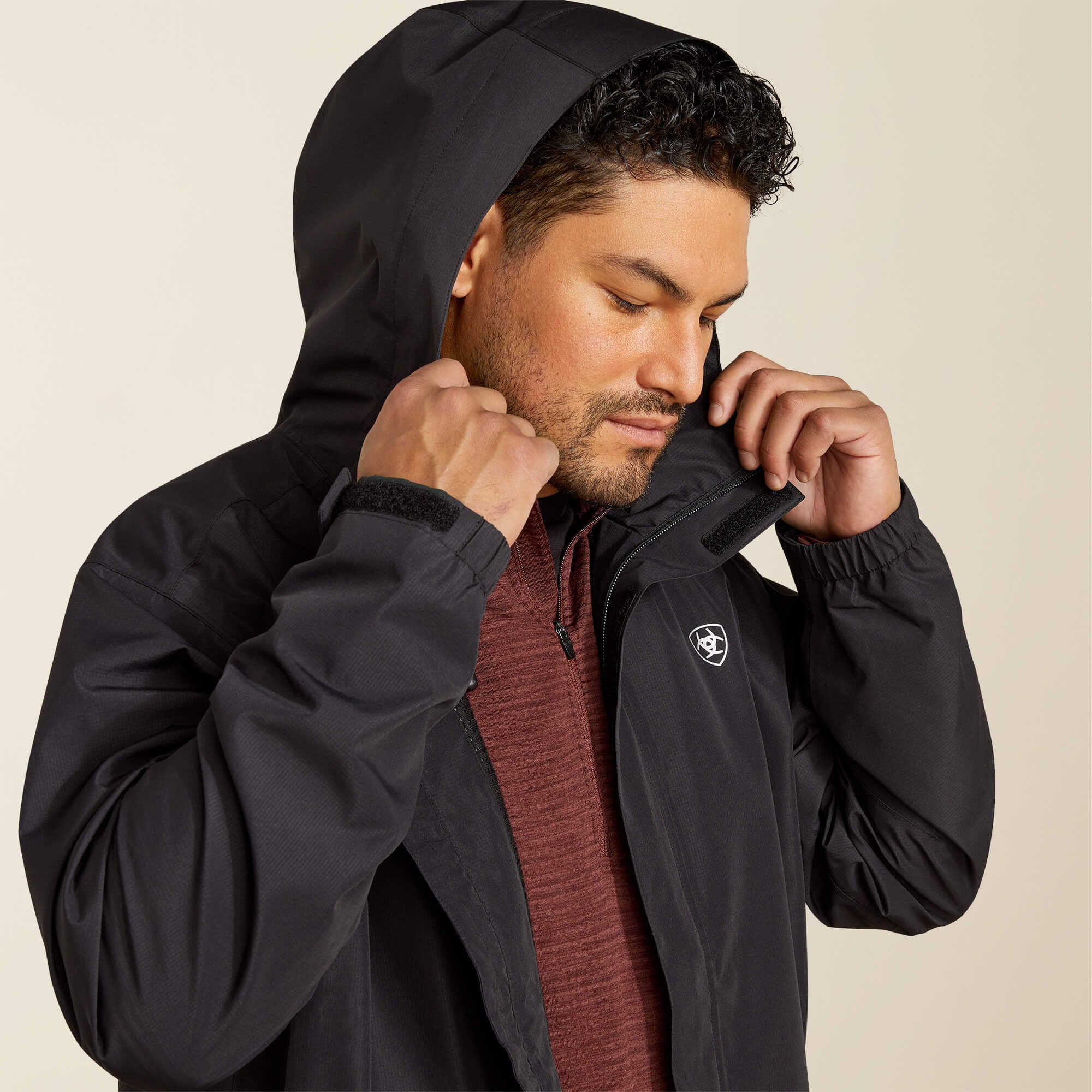 Rebar Stormshell Waterproof Jacket Men - BLACK