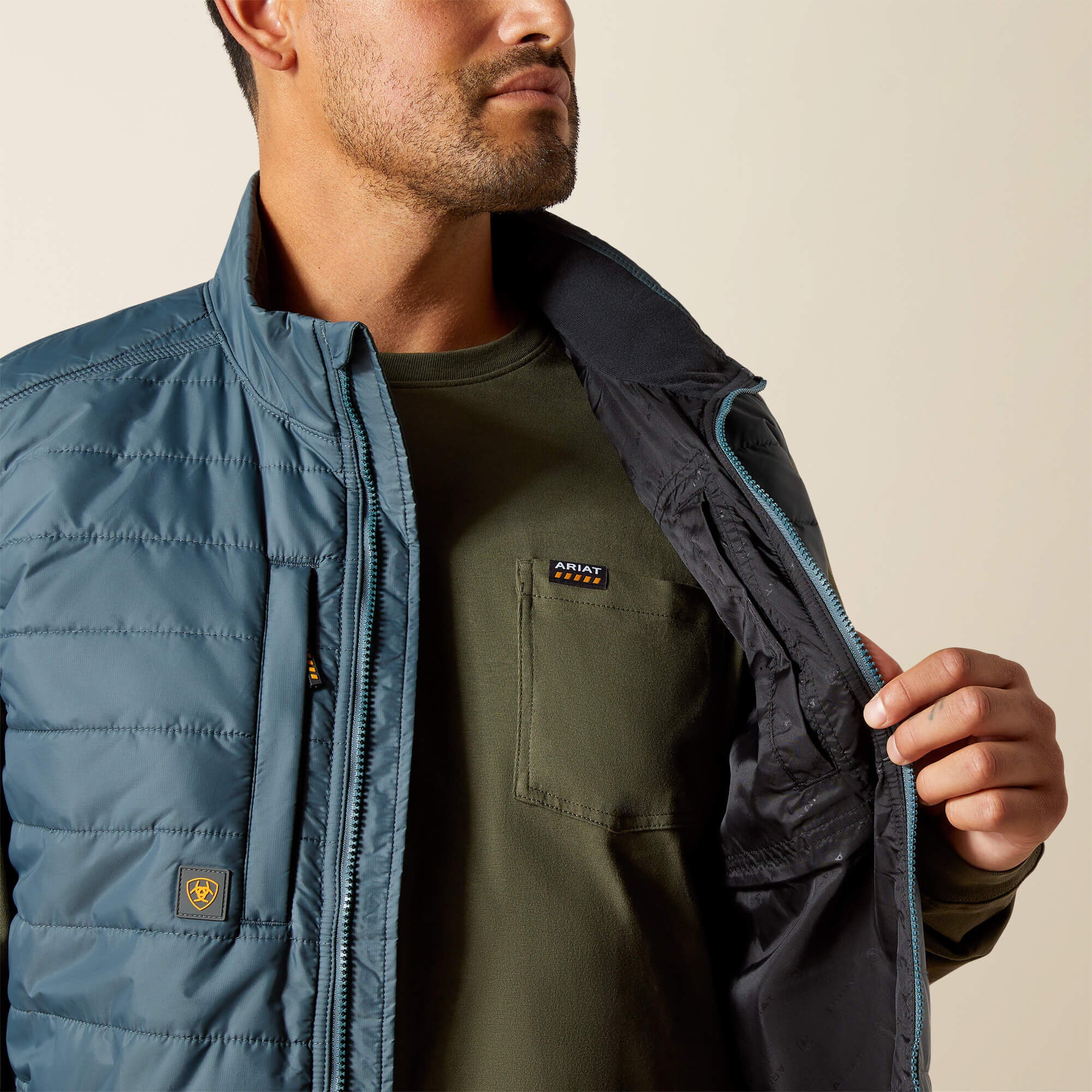 Rebar Cordura Ripstop Lightweight Insulated Vest Men - DARK SLATE