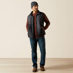 Rebar Cordura Ripstop Lightweight Insulated Vest Men - BLACK