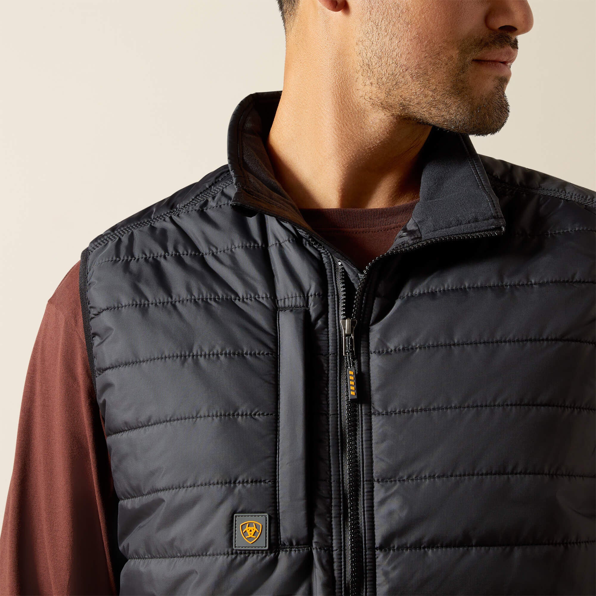 Rebar Cordura Ripstop Lightweight Insulated Vest Men - BLACK