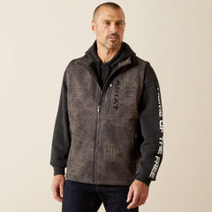 Patriot Flag Softshell Vest Men - PHANTOM