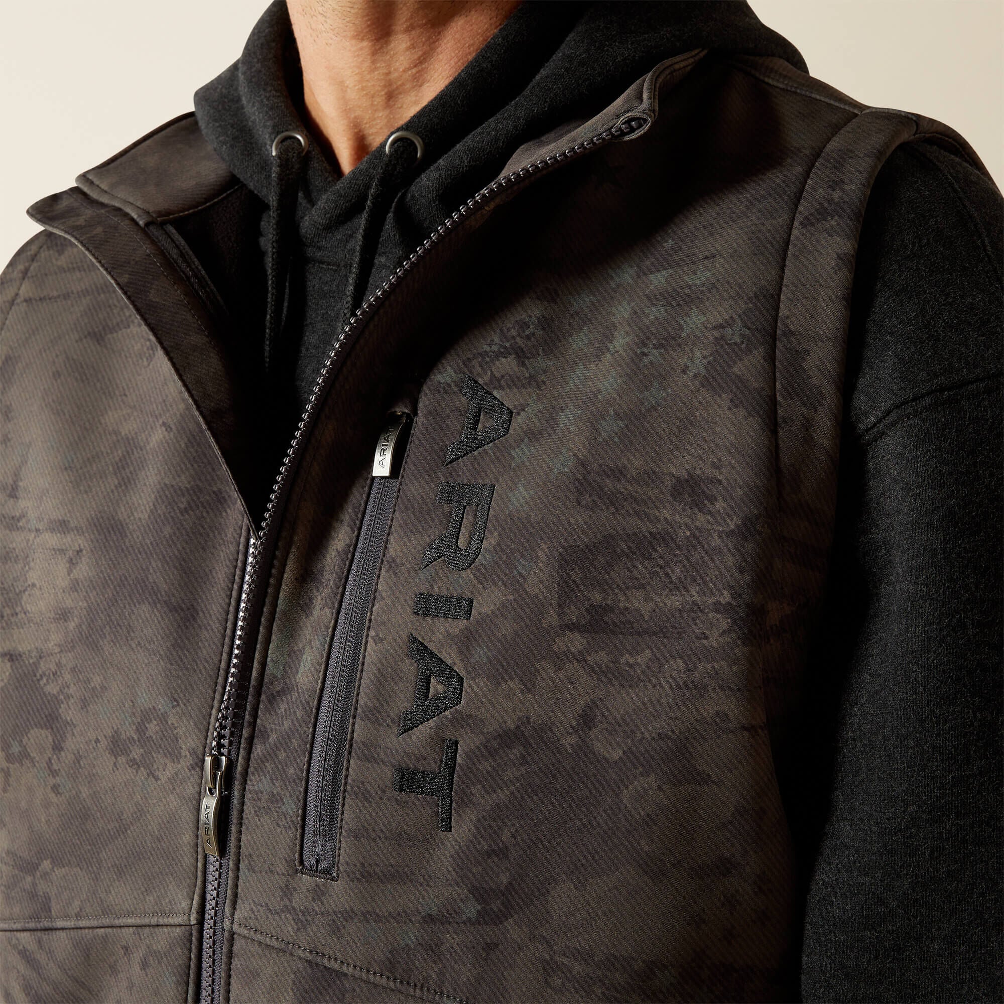 Patriot Flag Softshell Vest Men - PHANTOM
