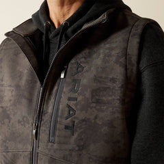 Patriot Flag Softshell Vest Men - PHANTOM