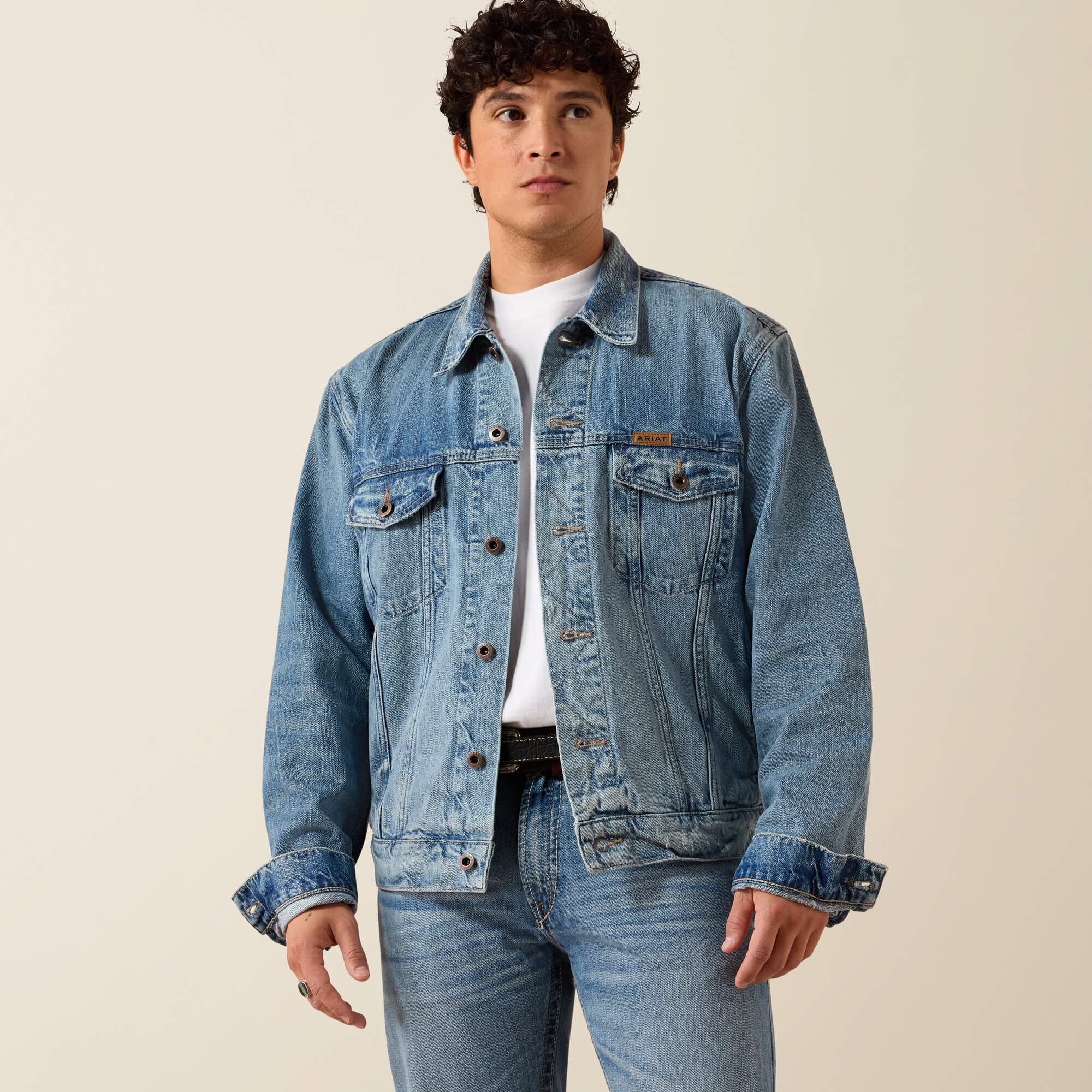 Denim Trucker Jacket Men - CAL