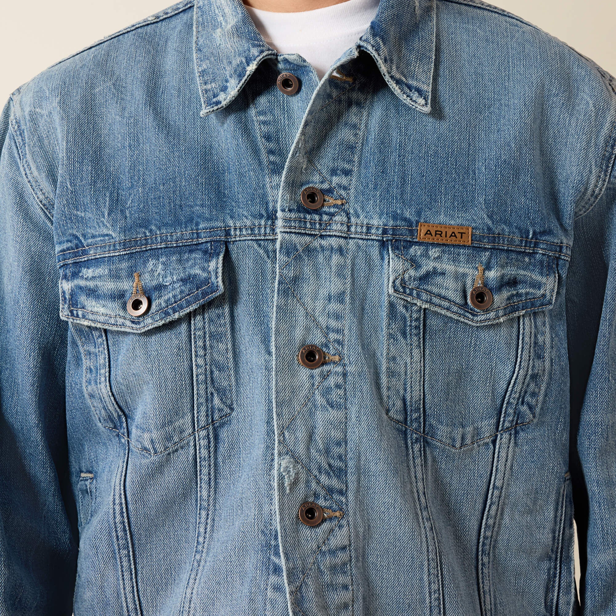 Denim Trucker Jacket Men - CAL
