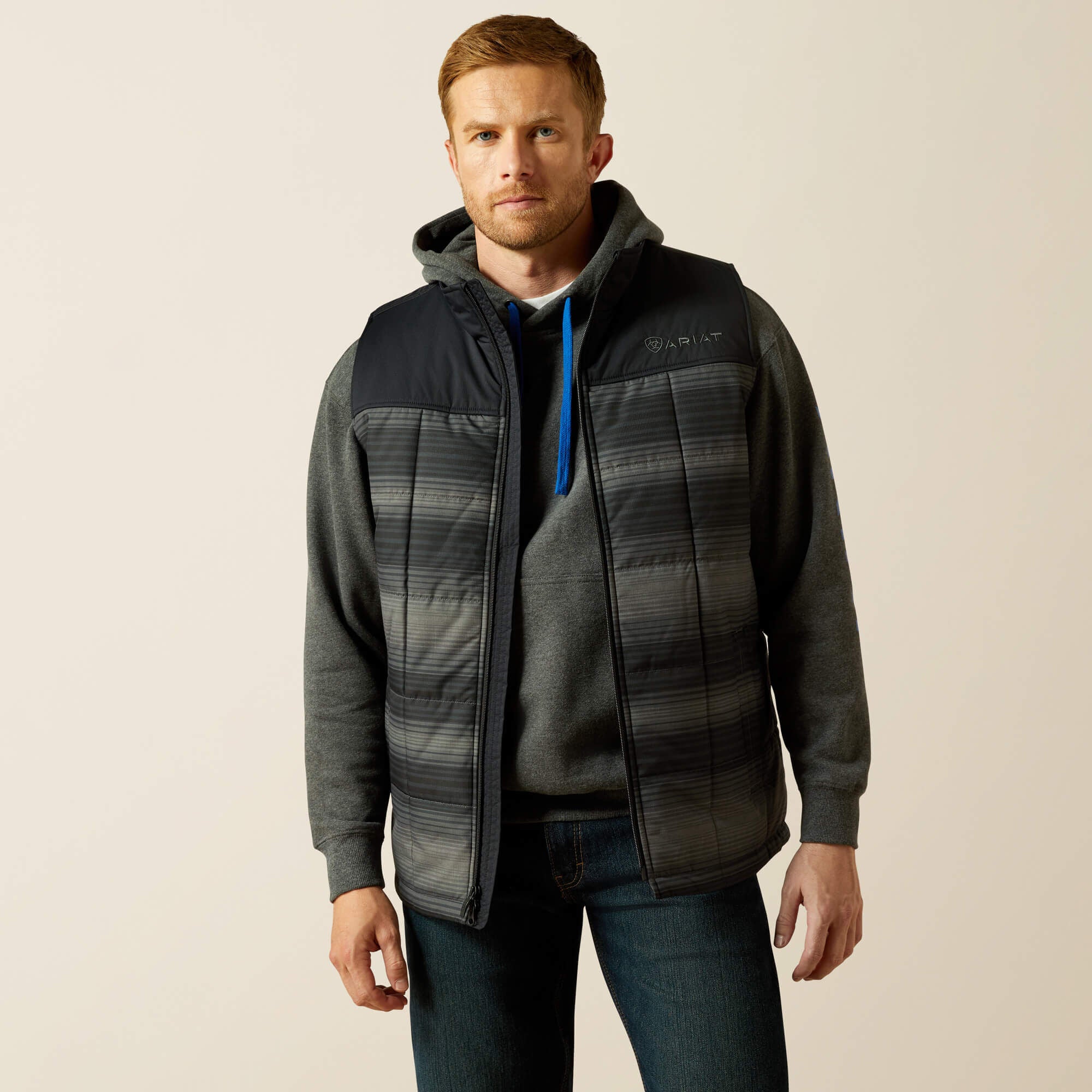 Crius Insulated Vest Men - SERAPE/BLACK