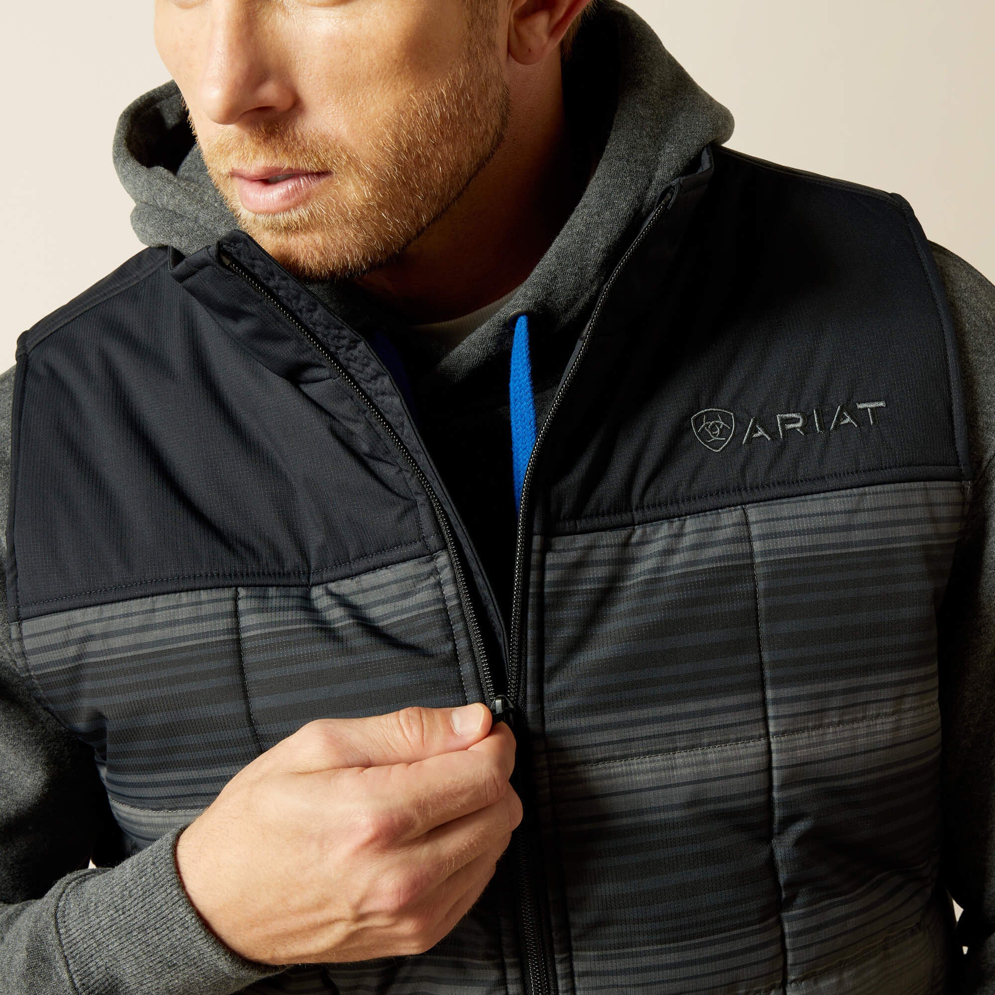 Crius Insulated Vest Men - SERAPE/BLACK