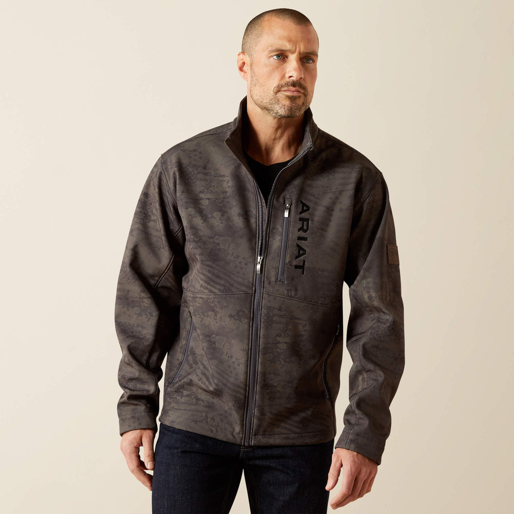 Patriot Flag Softshell Jacket Men - PHANTOM