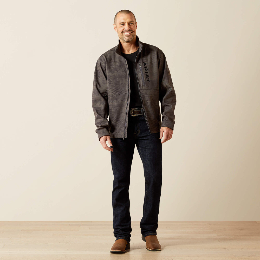 Patriot Flag Softshell Jacket Men - PHANTOM