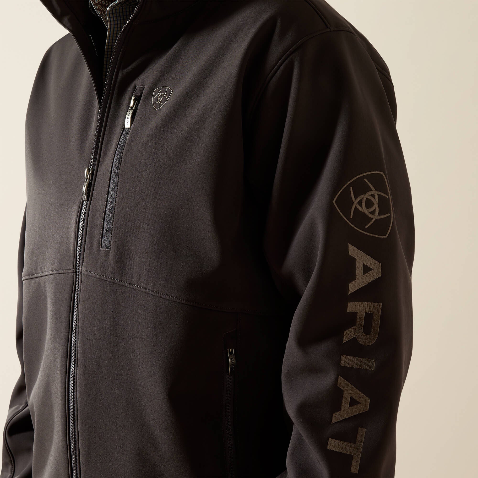 Logo Softshell Jacket Men - PHANTOM