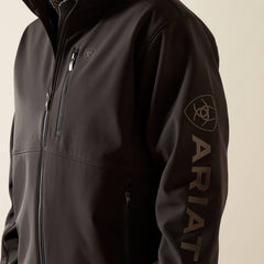 Logo Softshell Jacket Men - PHANTOM