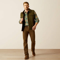 Canvas Rancher Vest Men - DESERT SAND